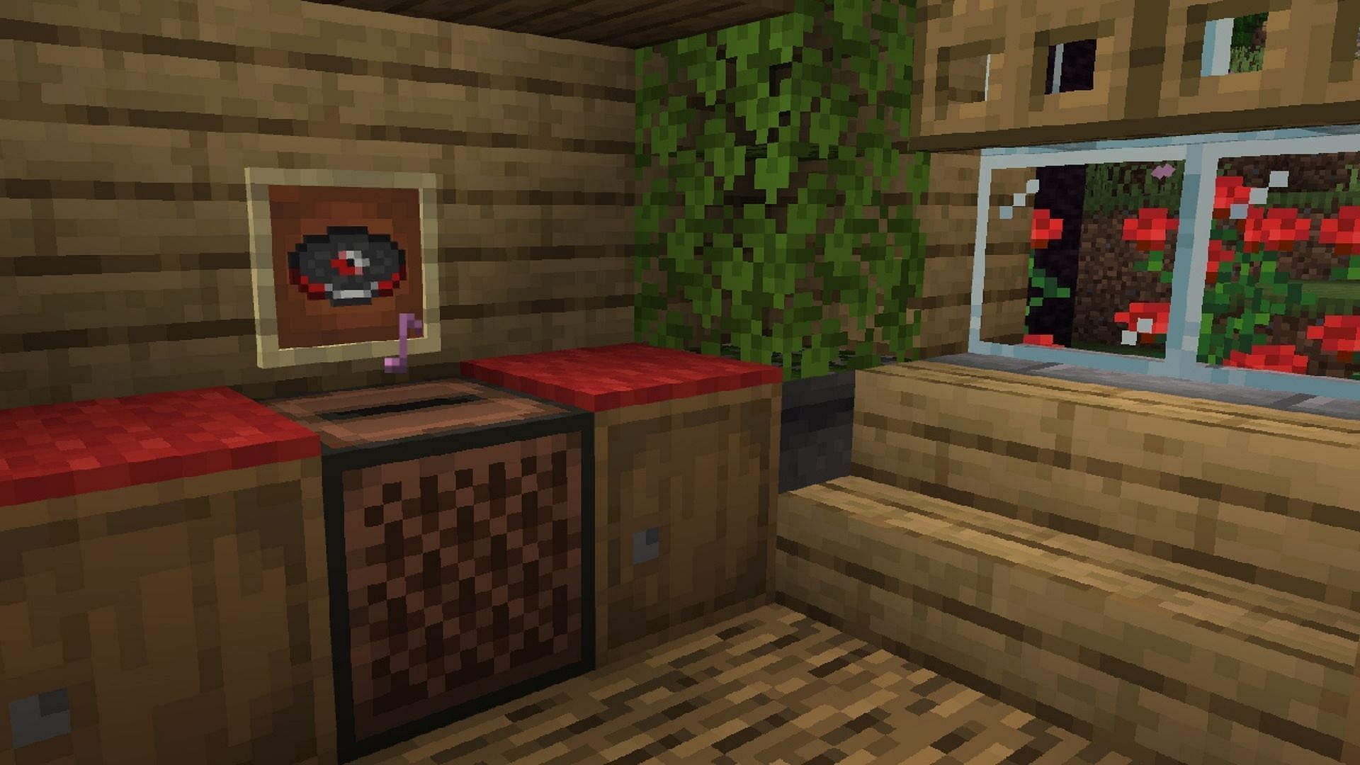 A new disc featuring the "Lava Chicken" has been added to Minecraft (Image via Mojang Studios)